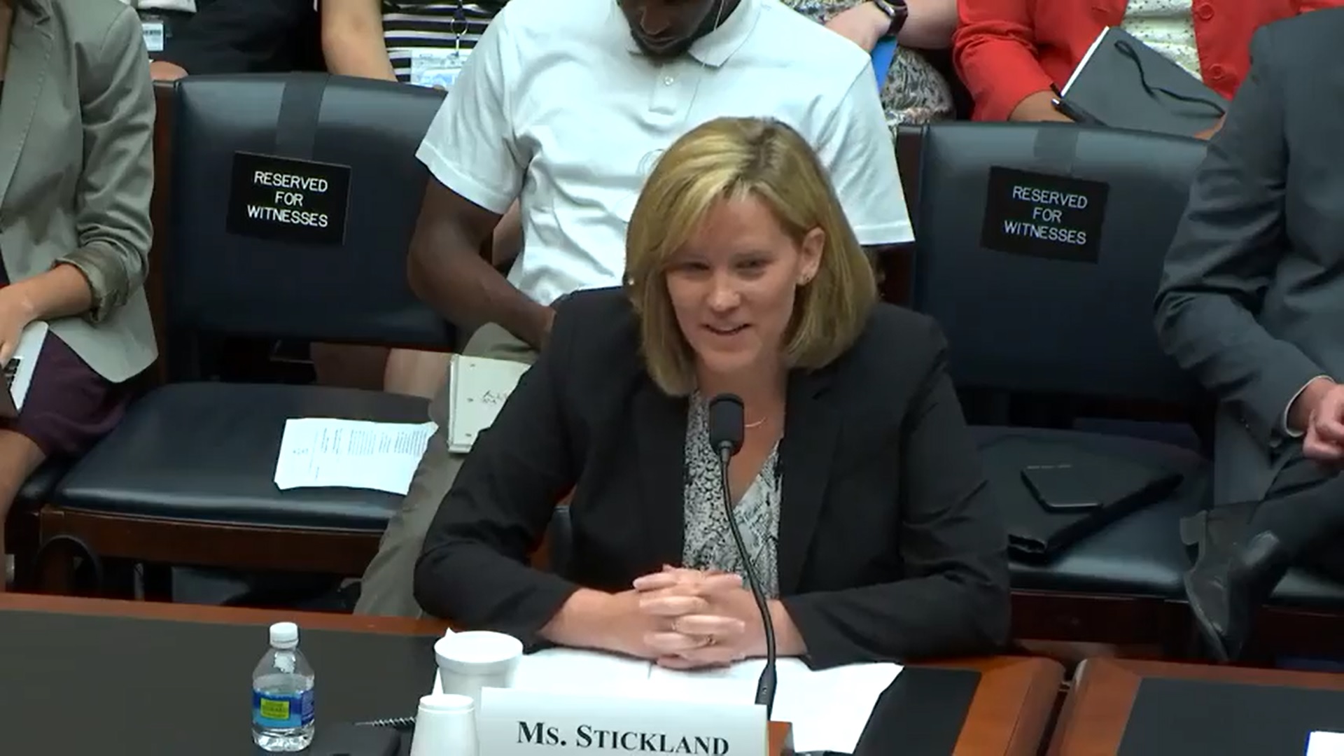 Rachael Stickland testifies before the U.S. House